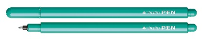 PENNA TRATTO PEN METAL VERDE TURCHESE 12 PZ. F830720