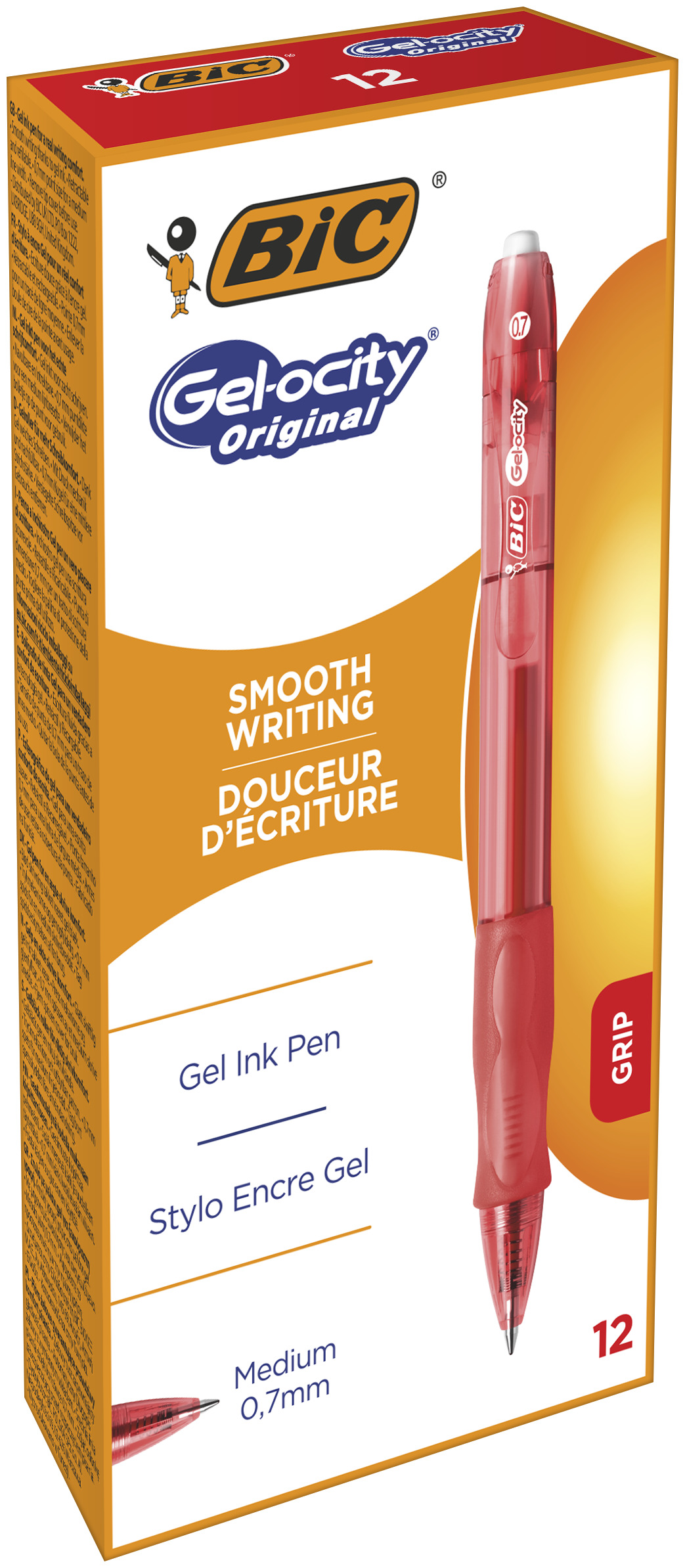PENNA BIC GELOCITY ROSSO 12 PZ 526777