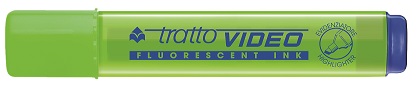 EVIDENZIATORE TRATTO VIDEO LIME F830209