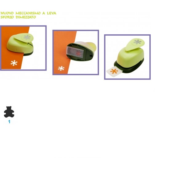 FUSTELLA PICCOLA SAGOMA ORSO CPP101