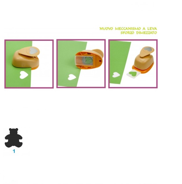 FUSTELLA MEDIA SAGOMA ORSO CPP201