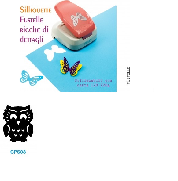 FUSTELLA SILHOUTTE GUFO CPS03