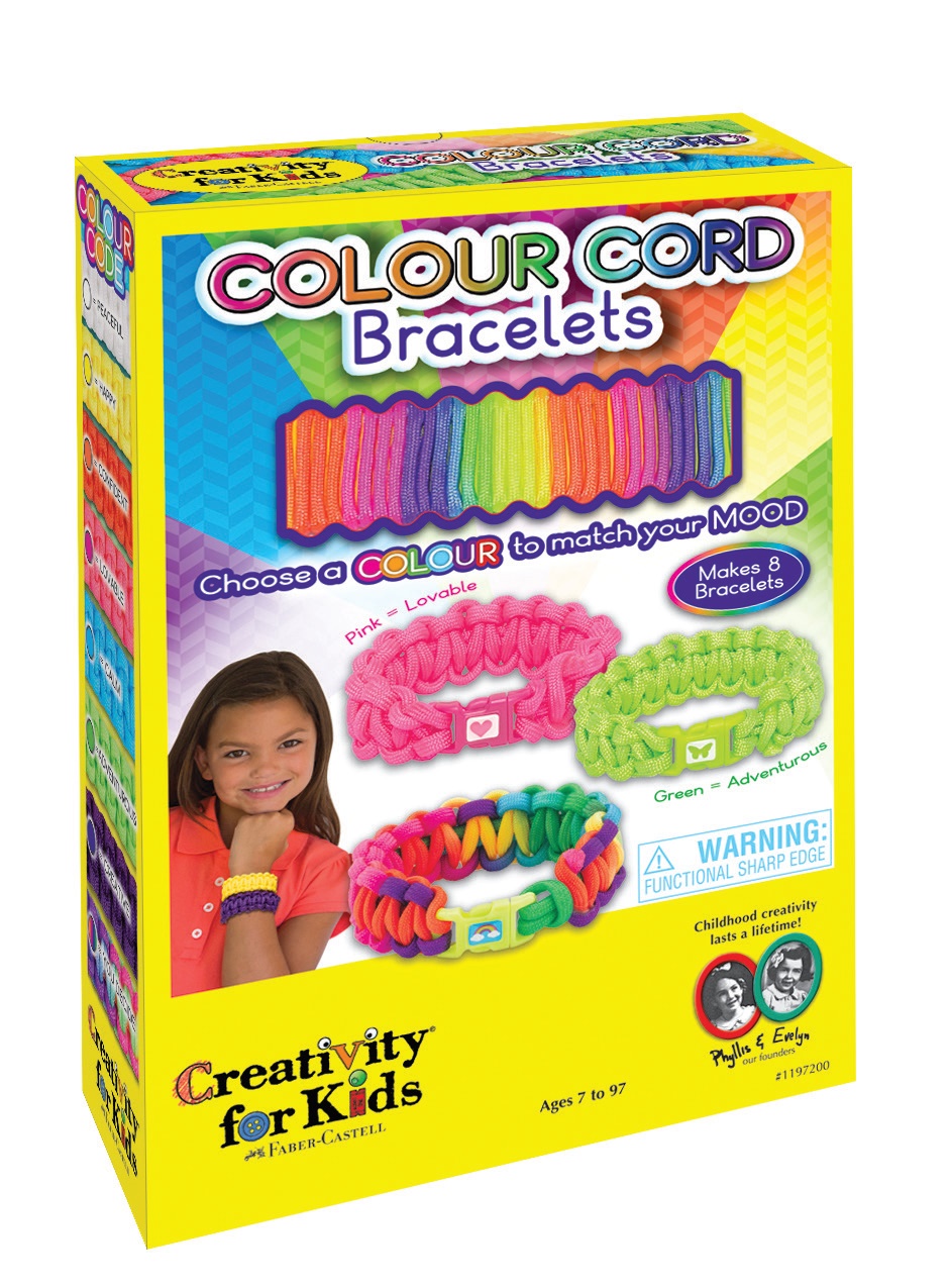 COLOUR CORD BRACIALETS 1197
