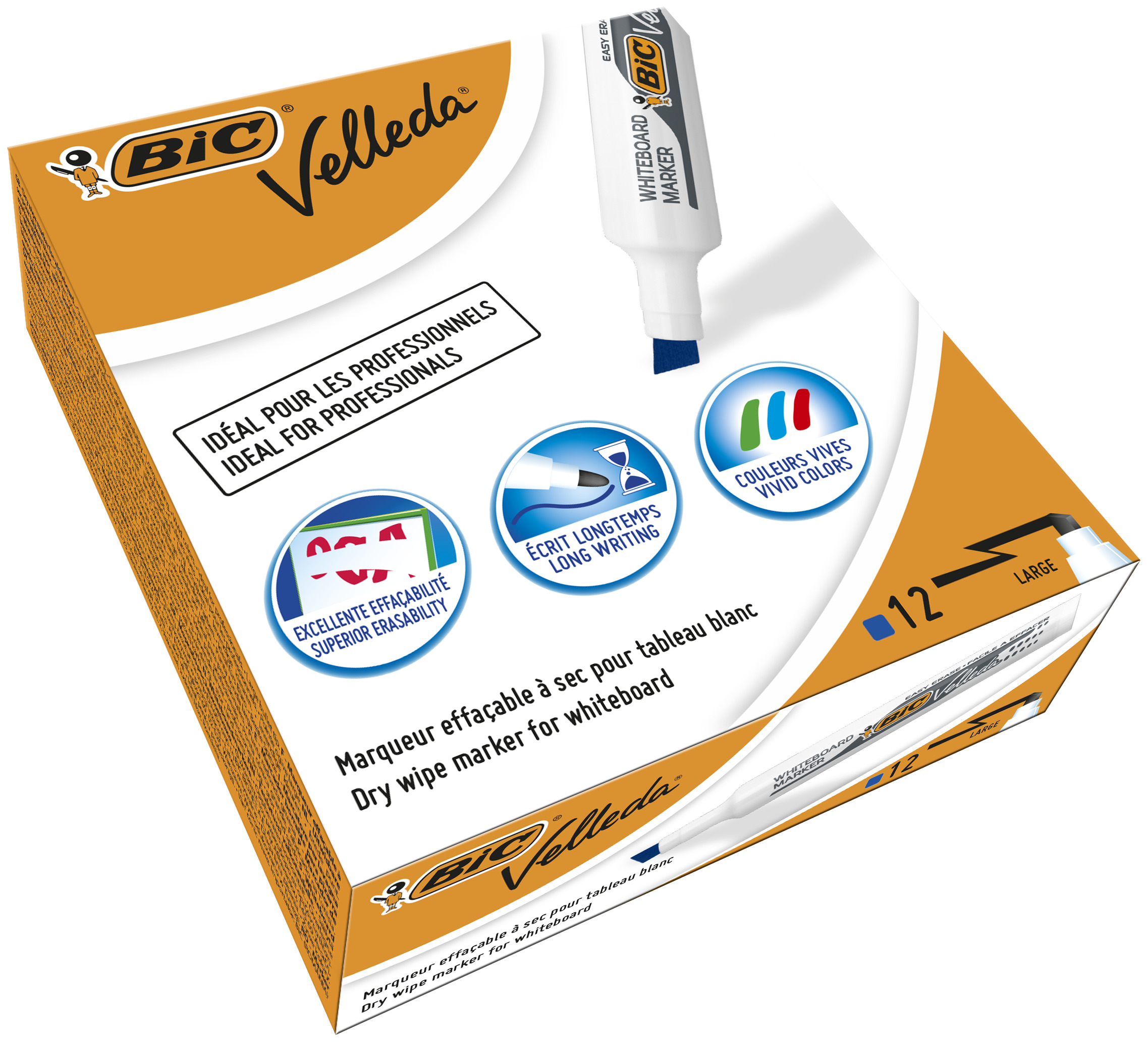 PENNARELLO MARKER VELLEDA 1791 BLU 12 PZ 9431941