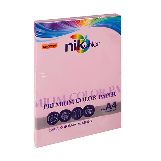 RISMA CARTA A4 125 FG 160 GR. COLORI PASTELLO 23NIK094/160