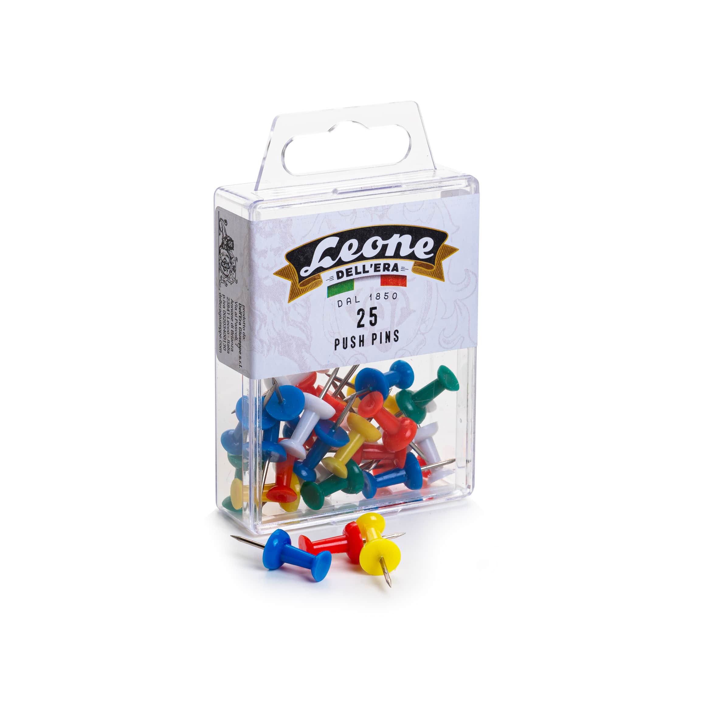 PUSH PINS SEGNAMAPPE COLORI ASSORTITI 25 PZ. APPU