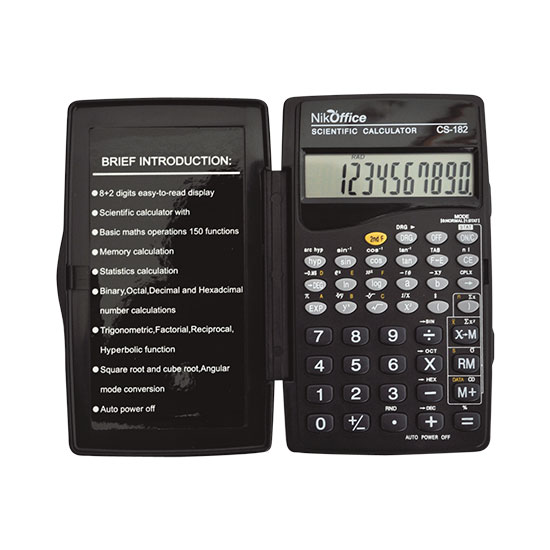 CALCOLATRICE IN BLISTER CS182 08NIK003