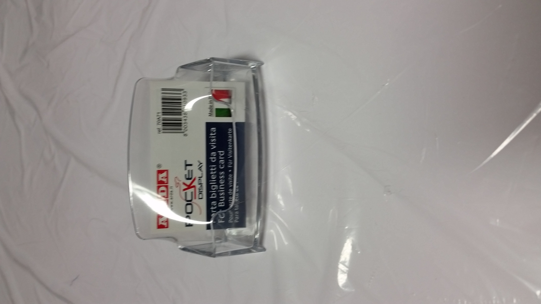 PORTABIGLIETTI DA VISITA 1 TASCA 70A71
