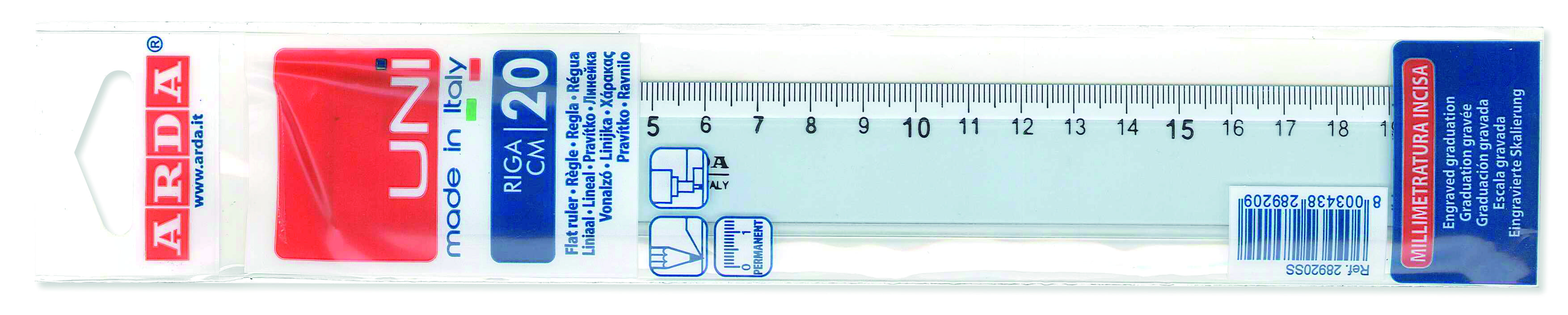 RIGA UNI SS 20 CM. 28920SS