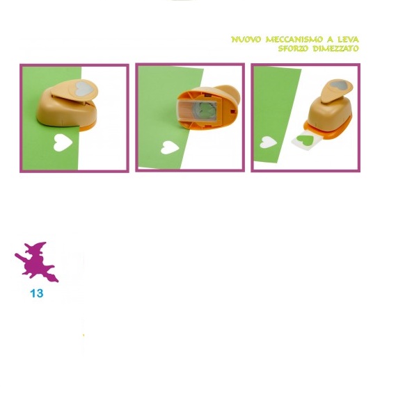 FUSTELLA MEDIA SAGOMA BEFANA CPP213