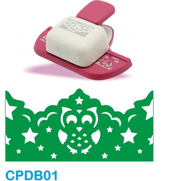 FUSTELLA PER BORDI LARGHI GUFO CPDB01