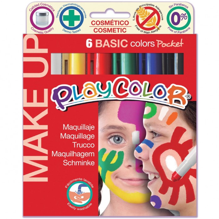 COLORI PLAYCOLOR INSTANT MAKE UP POCKET 6PZ. 01.001