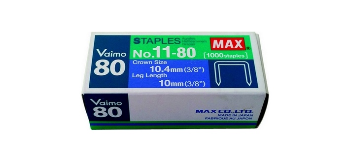 PUNTI METALLICI MAX VAIMO 11-80