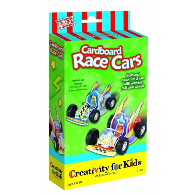 CARDBOARD RACE CARTS 1985