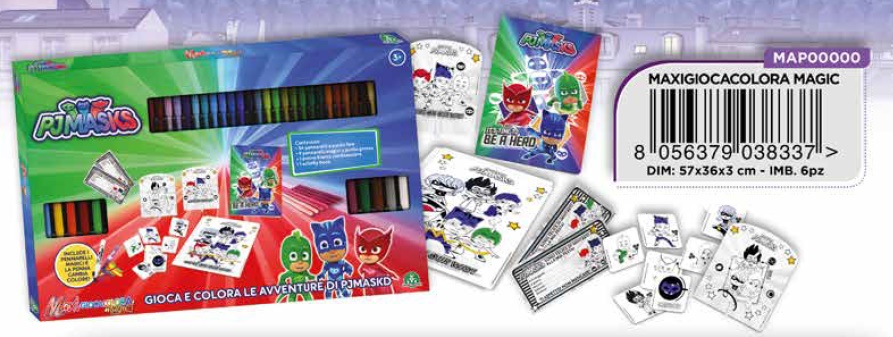 MAXIGIOCACOLORE MAGIC PJ MAKS MAP00000