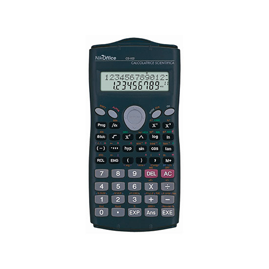 CALCOLATRICE SCIENTIFICA 10+2 DIGITS CS-103 08NIK099