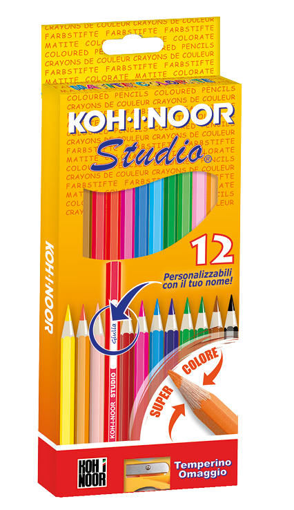 MATITA COLORATE STUDIO 12 PZ. DH3312