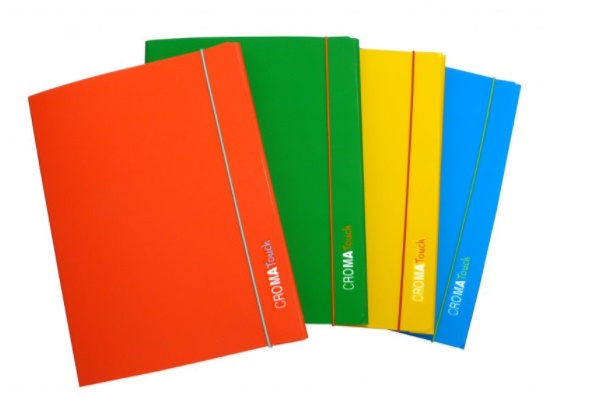 CARTELLA PORTAPROGETTI C/ELASTICO DORSO 1 PROG.1 TOUCH