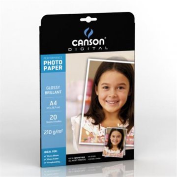 CARTA FOTOGRAFICA PERFORMANCE GLOSSY 20 FG. 210GR. 200004324