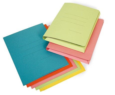 CARTELLINA ZAFFIRO C/LEMBI S/STAMPA ARANCIO 0686