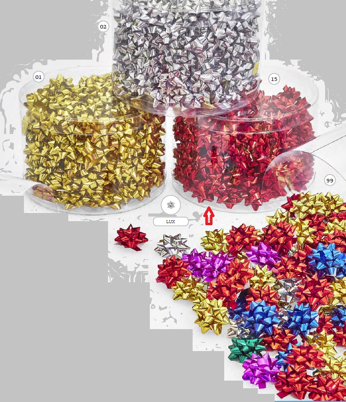 MICROSTELLE LUX MM. 5 DIAM. 25 ROSSE 100 PZ. 4001-0015