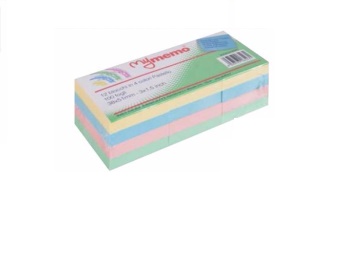 MY MEMO 38X51 COLORI PASTELLO 12 PZ. 30NIK018/MY