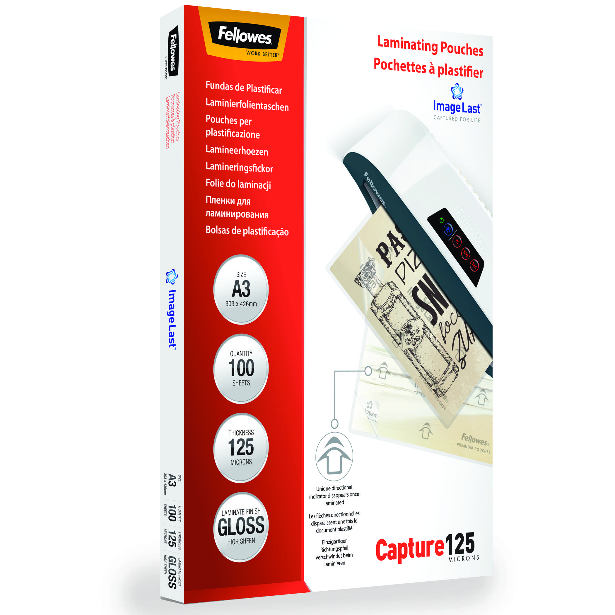 POUCHES A3 125 MY 100 PZ. 5307506