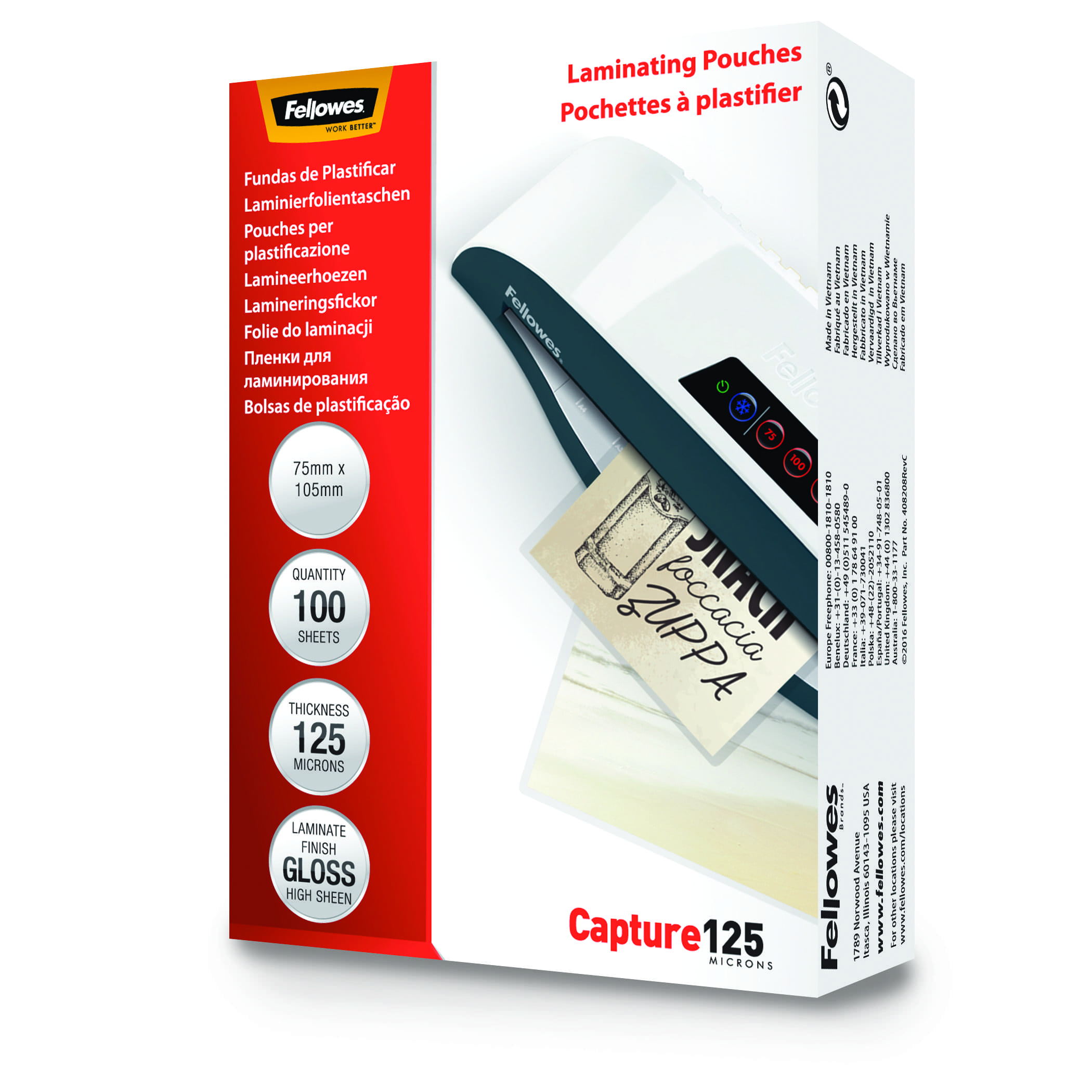 POUCHES 75X105 125 MY 100 PZ. 5306901