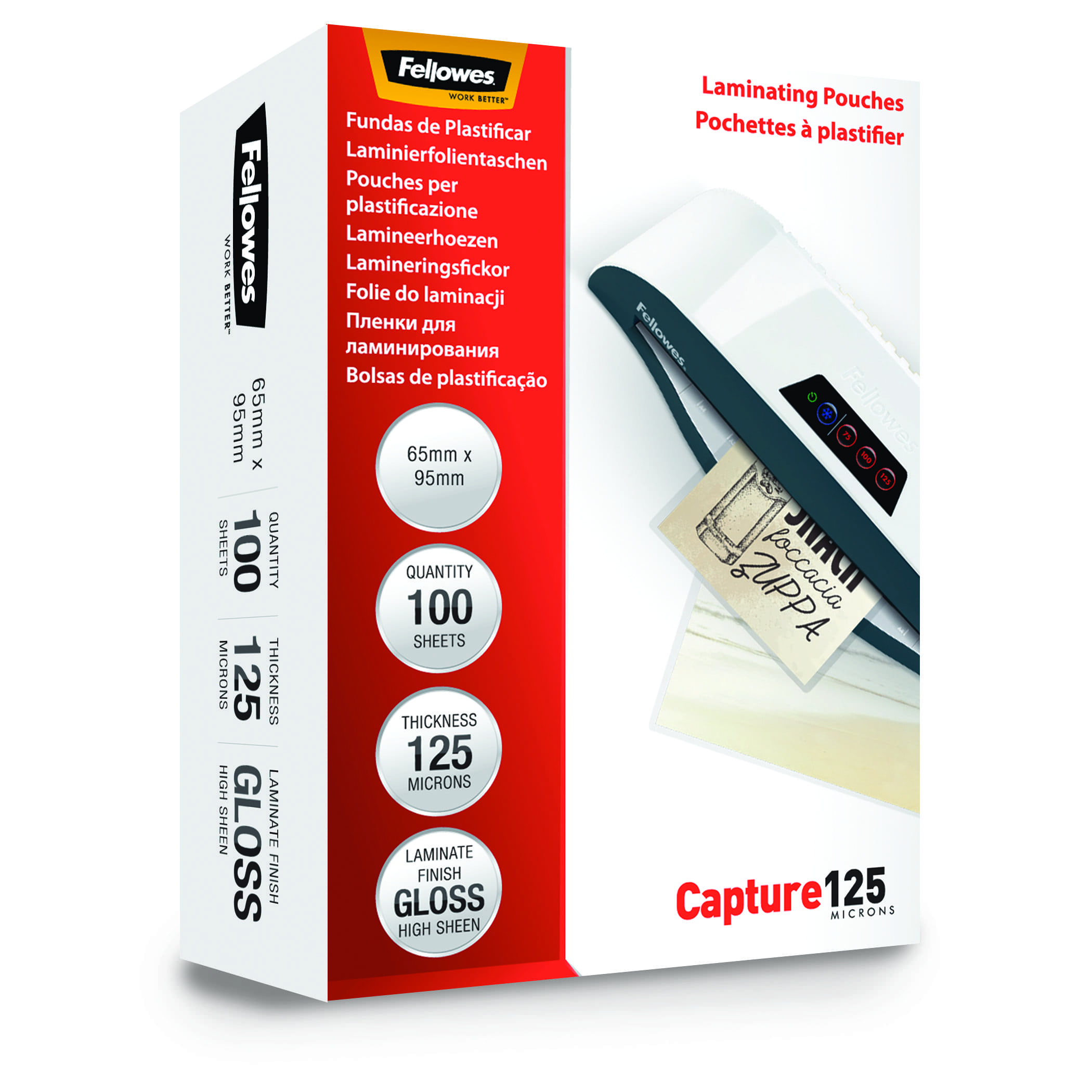 POUCHES 65X95 MM 125MY 100 PZ 5306702