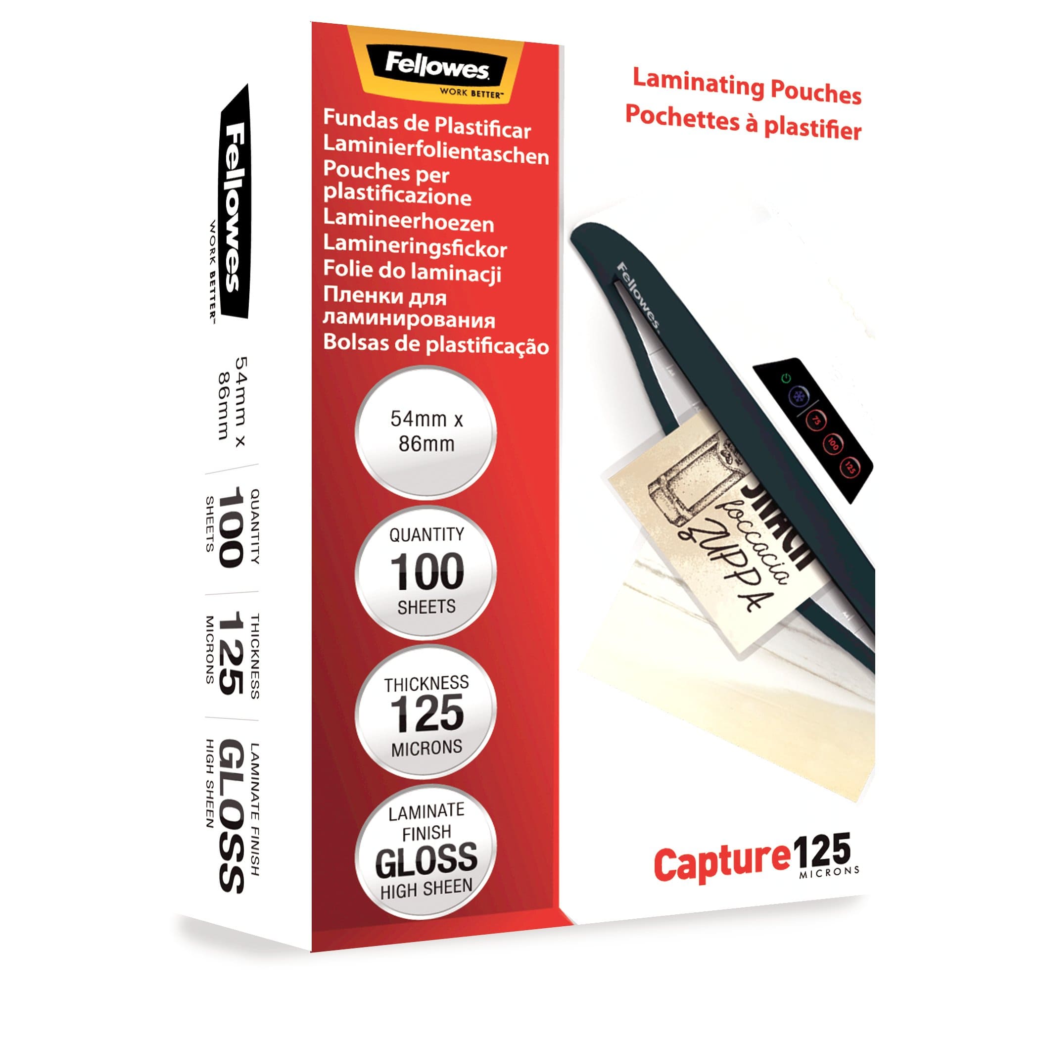 POUCHES 54X86 125MY 100 PZ. 5306302