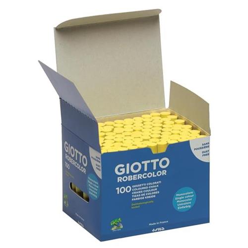 GESSI GIOTTO ROBERCOLOR COLORE GIALLO 100 PZ. F539601