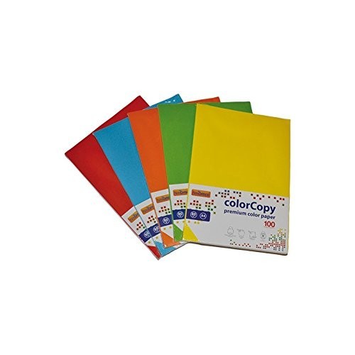RISMA CARTA A4 100 FG 80 GR. ROSSO 23NIK091