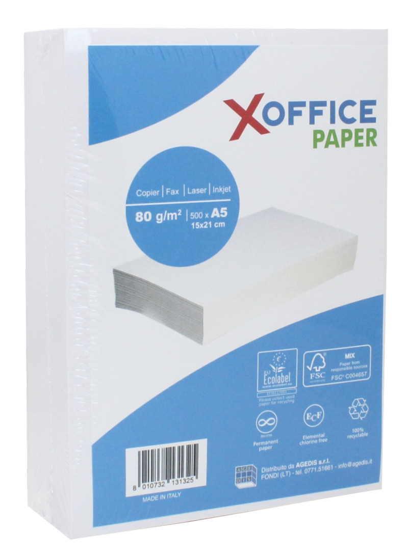 RISMA CARTA BURGO A5 500FG 37508