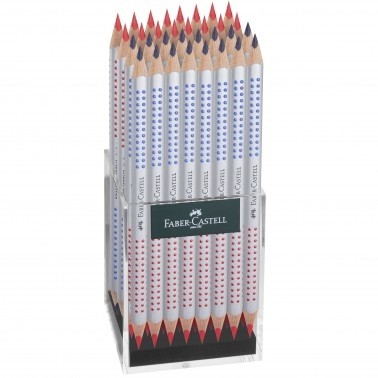 BARATTOLO MATITE BICOLORE JUMBO GRIP 36PZ