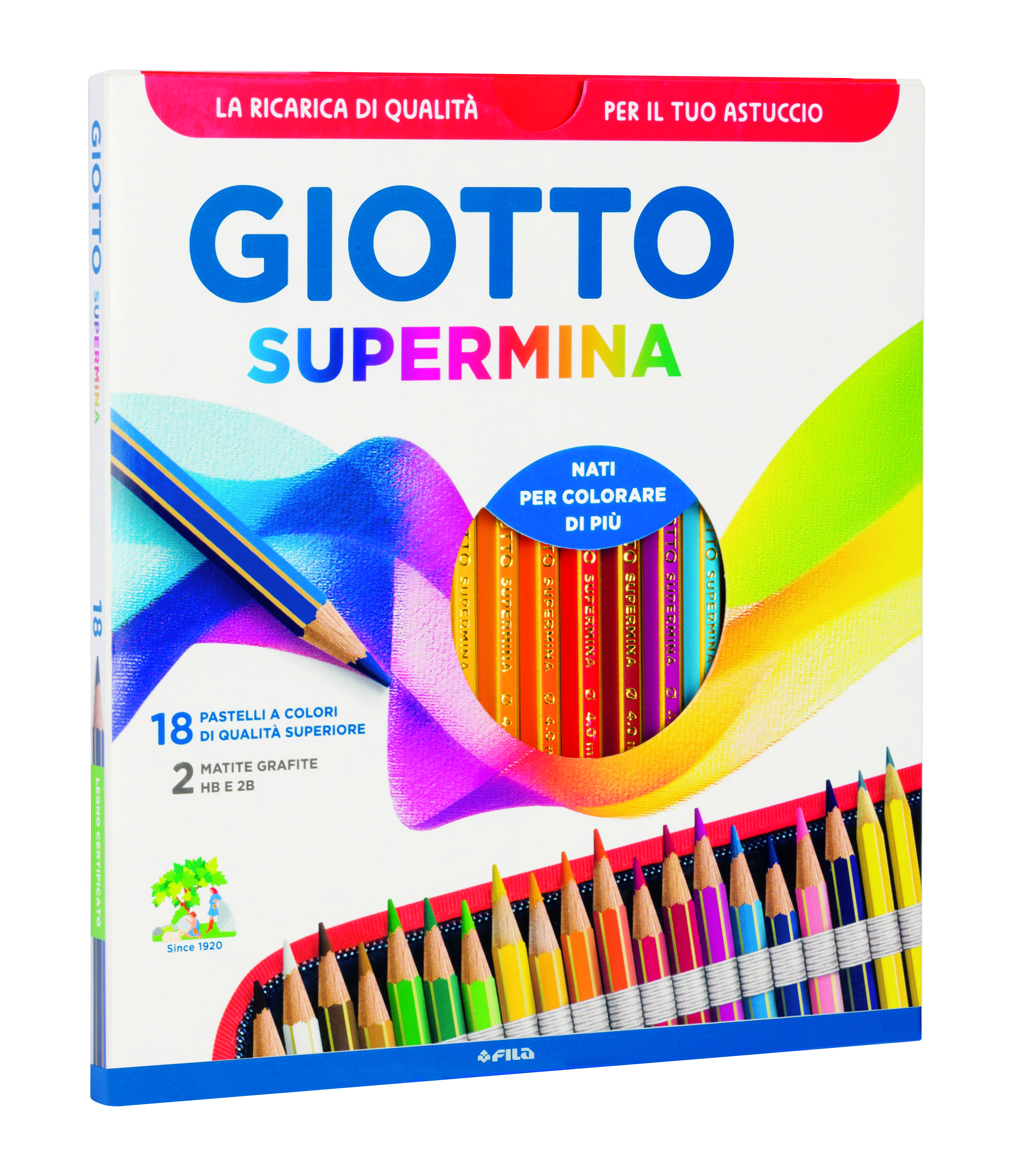 PASTELLI GIOTTO SUPERMINA 18 PZ. F237900