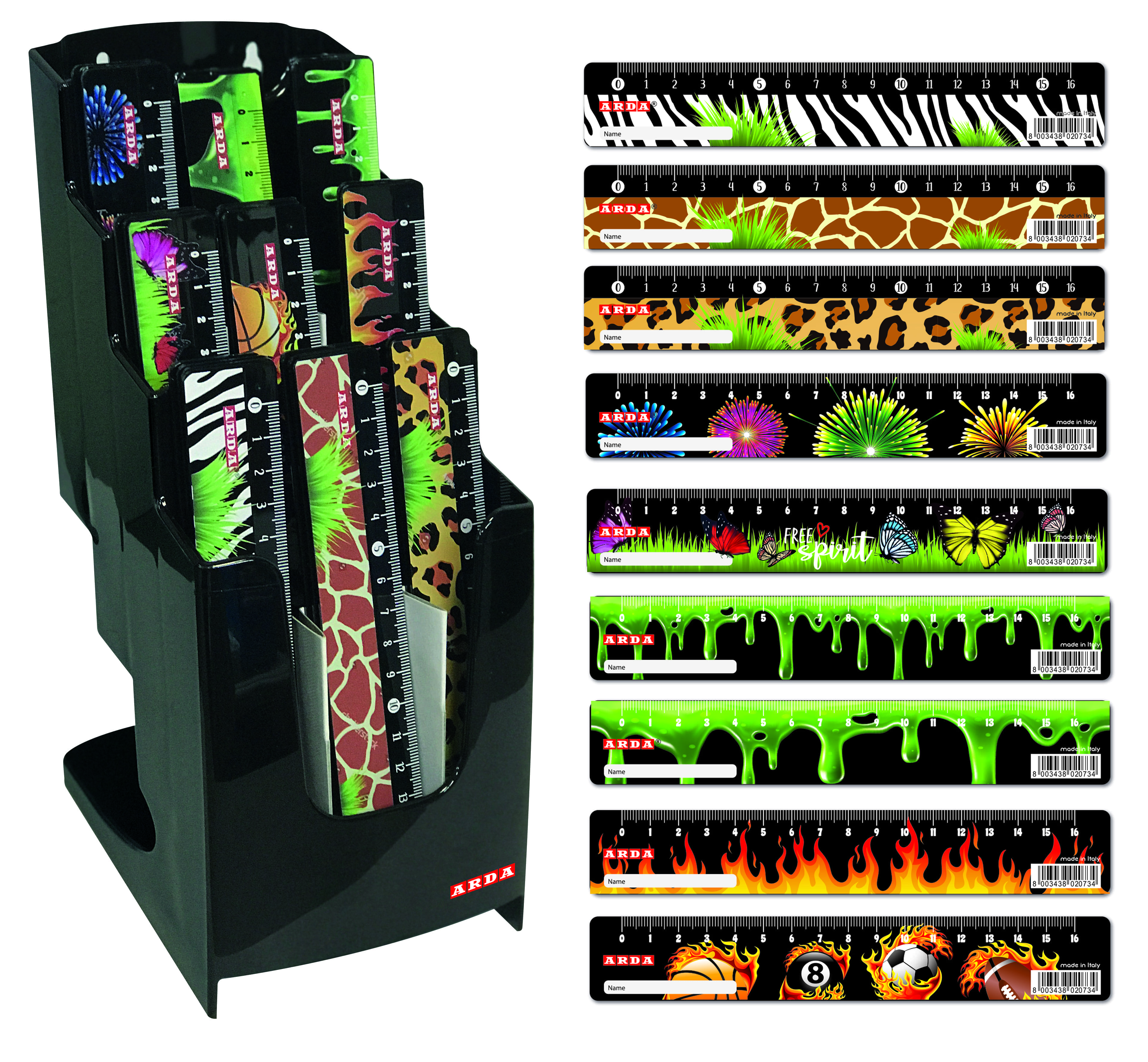 ESPOSITORE RIGHELLI EMOTION 16CM 45PZ 28917DESPSK