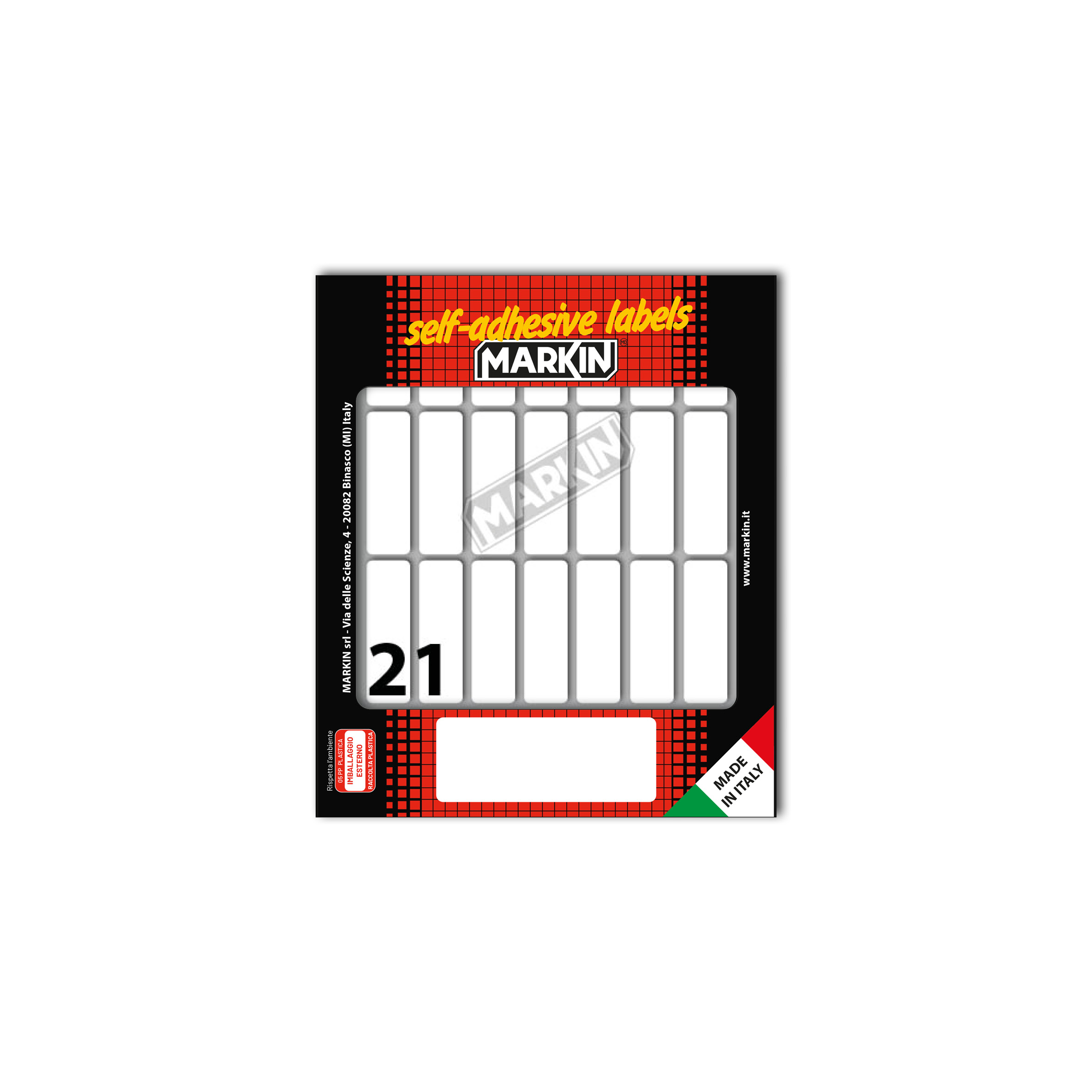 BUSTA ETICHETTE 32 46X14 X11032