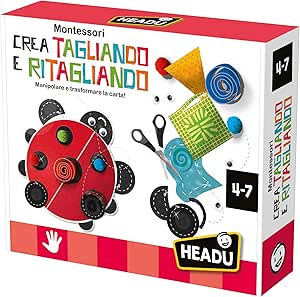 CREA TAGLIANDO E RITAGLIANDO MONTESSORI IT22939