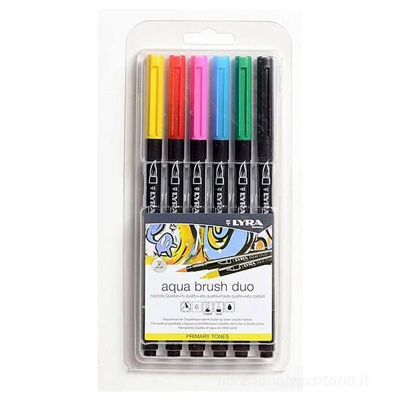 PENNARELLO DUO BRUSH LYRA SET PRIMARY 6PZ L6521060