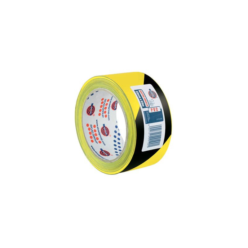 NASTRO ADESIVO 50X66 GIALLO E NERO 50X66 1000000398
