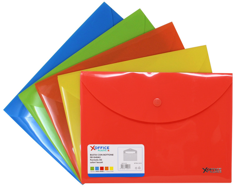 BUSTA CON BOTTONE A5 30315