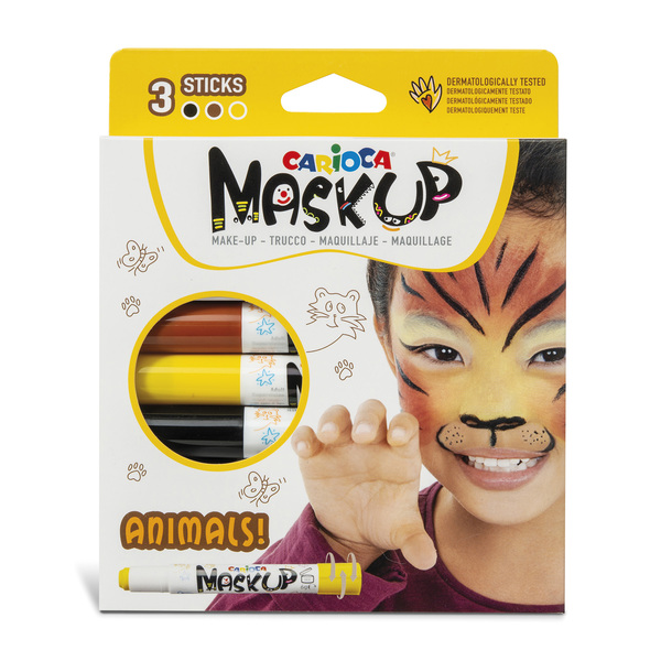 CARIOCA MASKUP ANIMAL 3PZ 43048