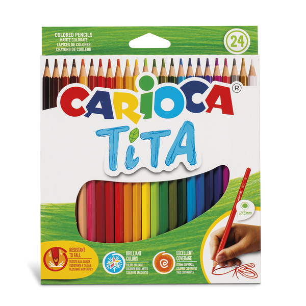 CARIOCA MATITE COLORATE TITA 24PZ 42794