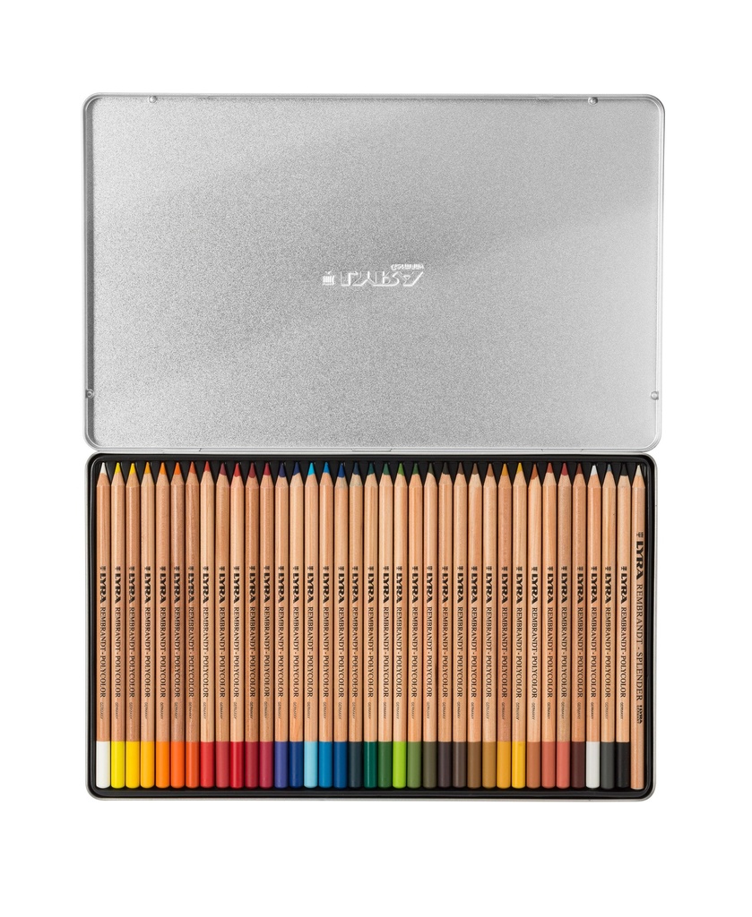 LYRA REMBRANDT POLYCOLOR SCATOLA METALLO 36PZ L2001360