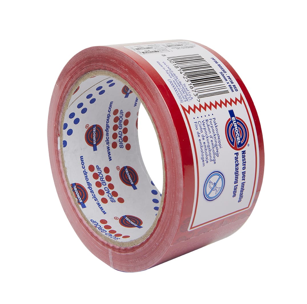 NASTRO ADESIVO 50X66 ROSSO 006113366