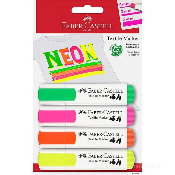 MARKER PER TESSUTO NEON 4PZ 159591