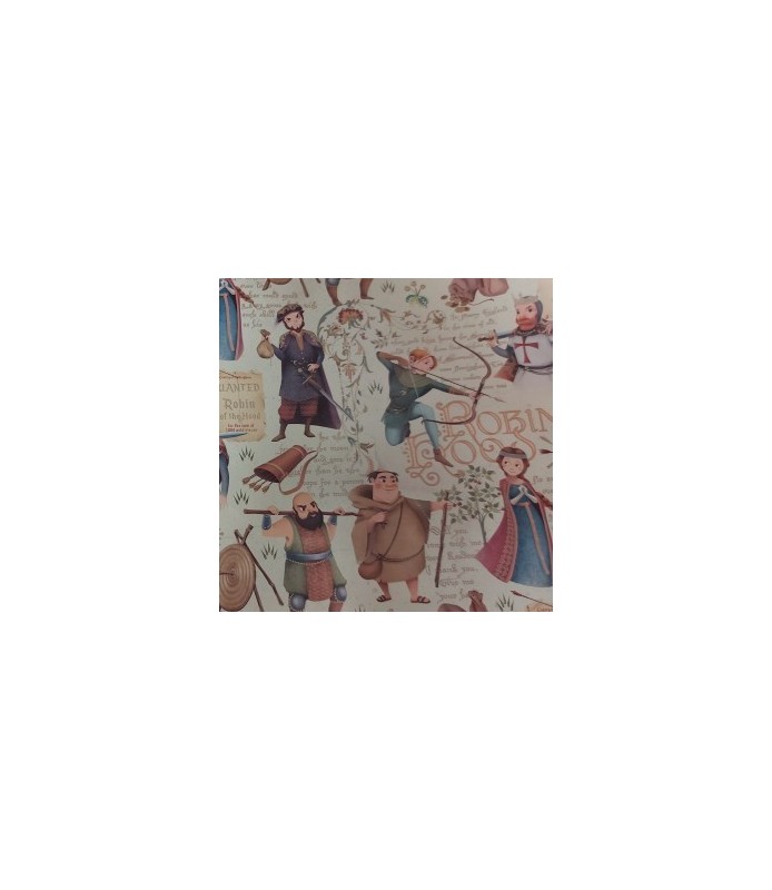 CARTA REGALO 70X100 DECORATIVA ROBIN HOOD 18907300AA