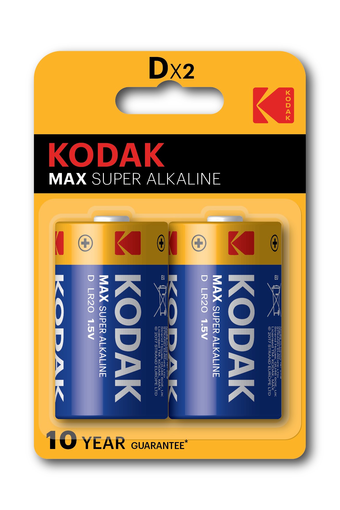 BATTERIA KODAK 1/2 TORCIA MAX 2PZ. KB0350