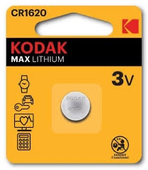 BATTERIA KODAK MAX LITHIUM CR1620 KB2199