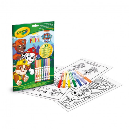 ALBUM ATTIVITA' COLORING PAW PATROL 04-6918